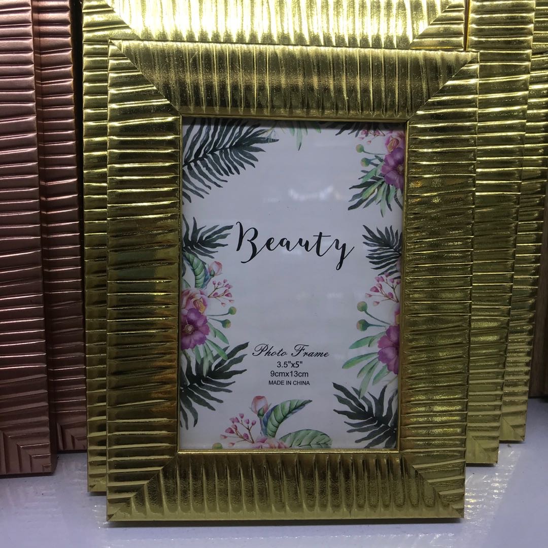 复古银边金边相框摆台创意照片框A4寸儿童挂墙摆件像画框细节图