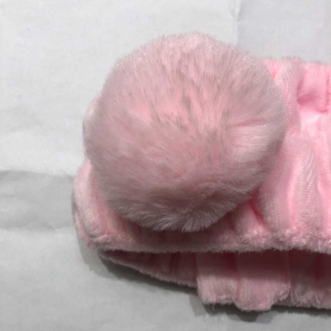 韩国洗脸发带可爱简约网红粉嫩敷面膜束发带发箍女发捆头饰头箍漱化妆细节图