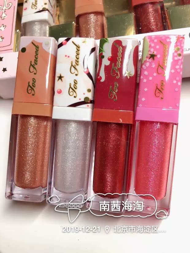 Too Faced 2019圣诞限定Gingerbread姜饼小人唇釉唇蜜唇彩02详情3