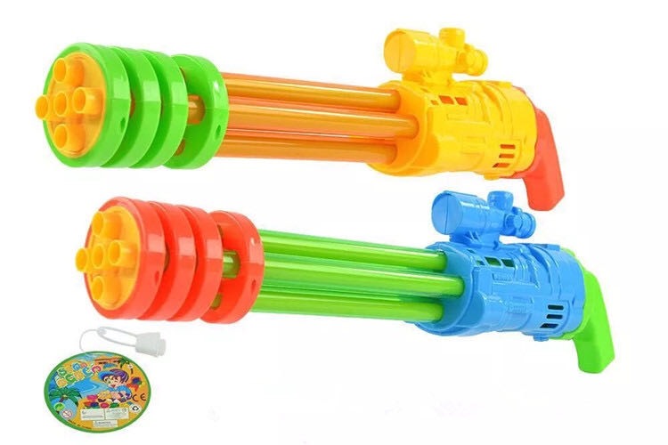 Gatling water cannon water gun 55cm mesh bag to play with water and sand thumbnail
