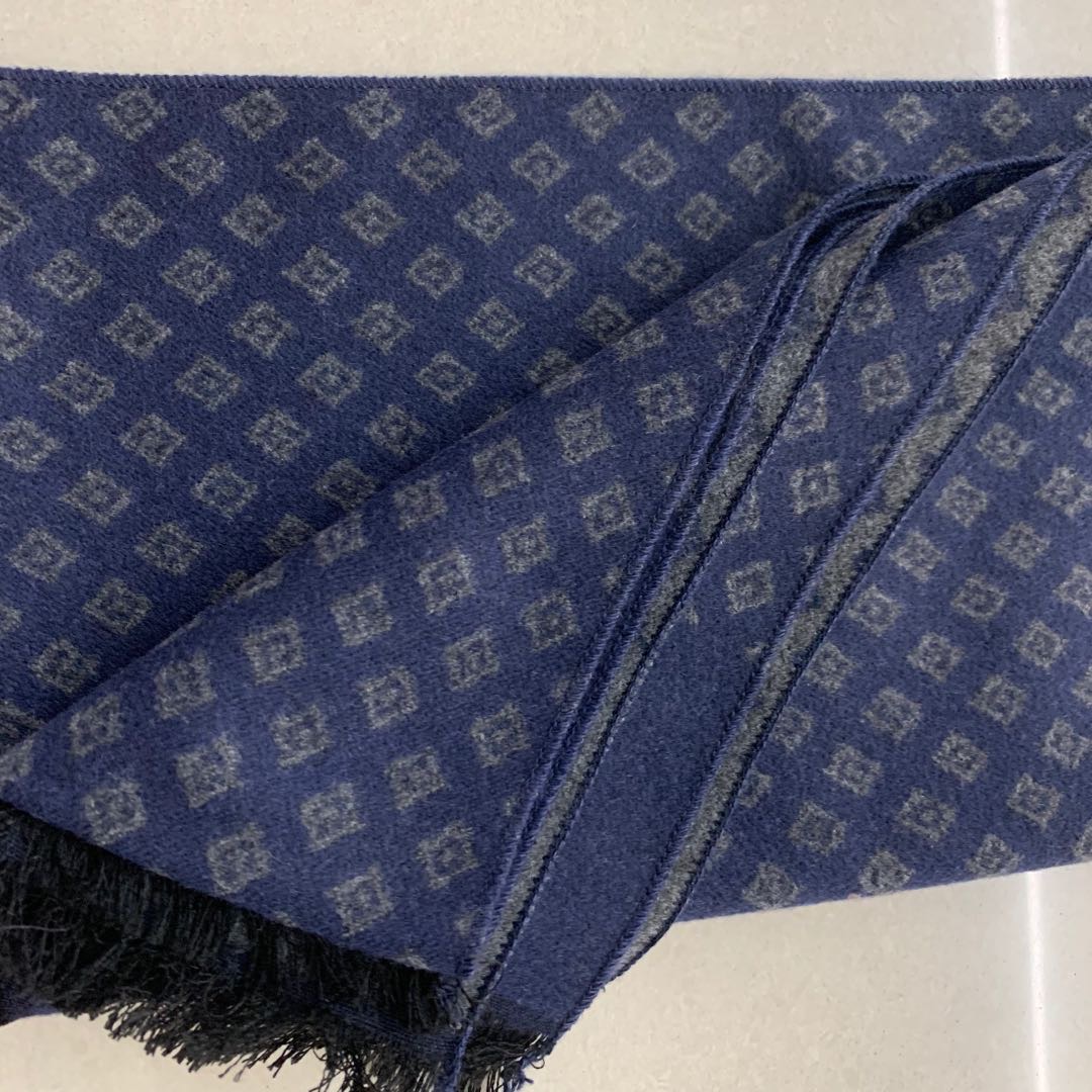 Loose Beard Jacquard Long Scarf Fashion Scarf Shawl New Bib Manufacturers Direct Sales Specification drawing