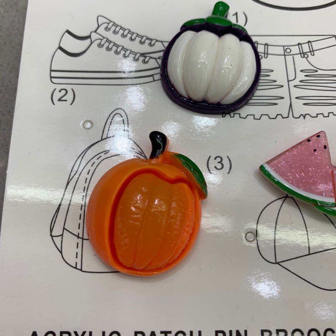 Watermelon fruit hairpin, cute children and little girls, bright acrylic headband details Picture