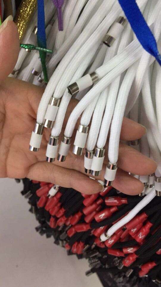 Leather case, belt, waist rope, drawstring, black and white elastic rope, direct sales of accessories details Picture