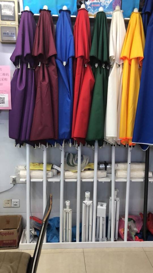 双顶休闲太阳伞细节图