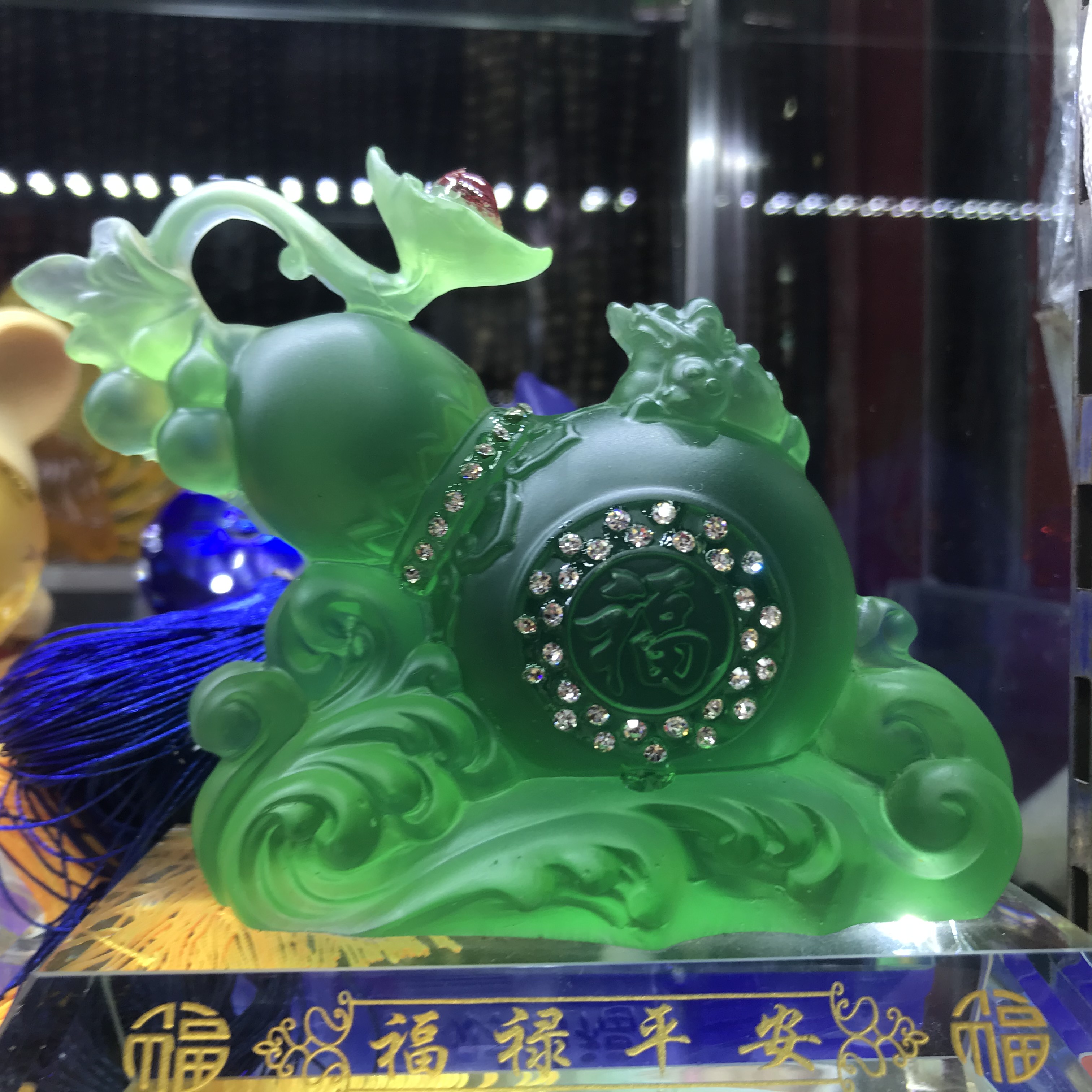 汽车香水车载摆件座式车内装饰品车上吉祥小象葫芦保高档用品男女