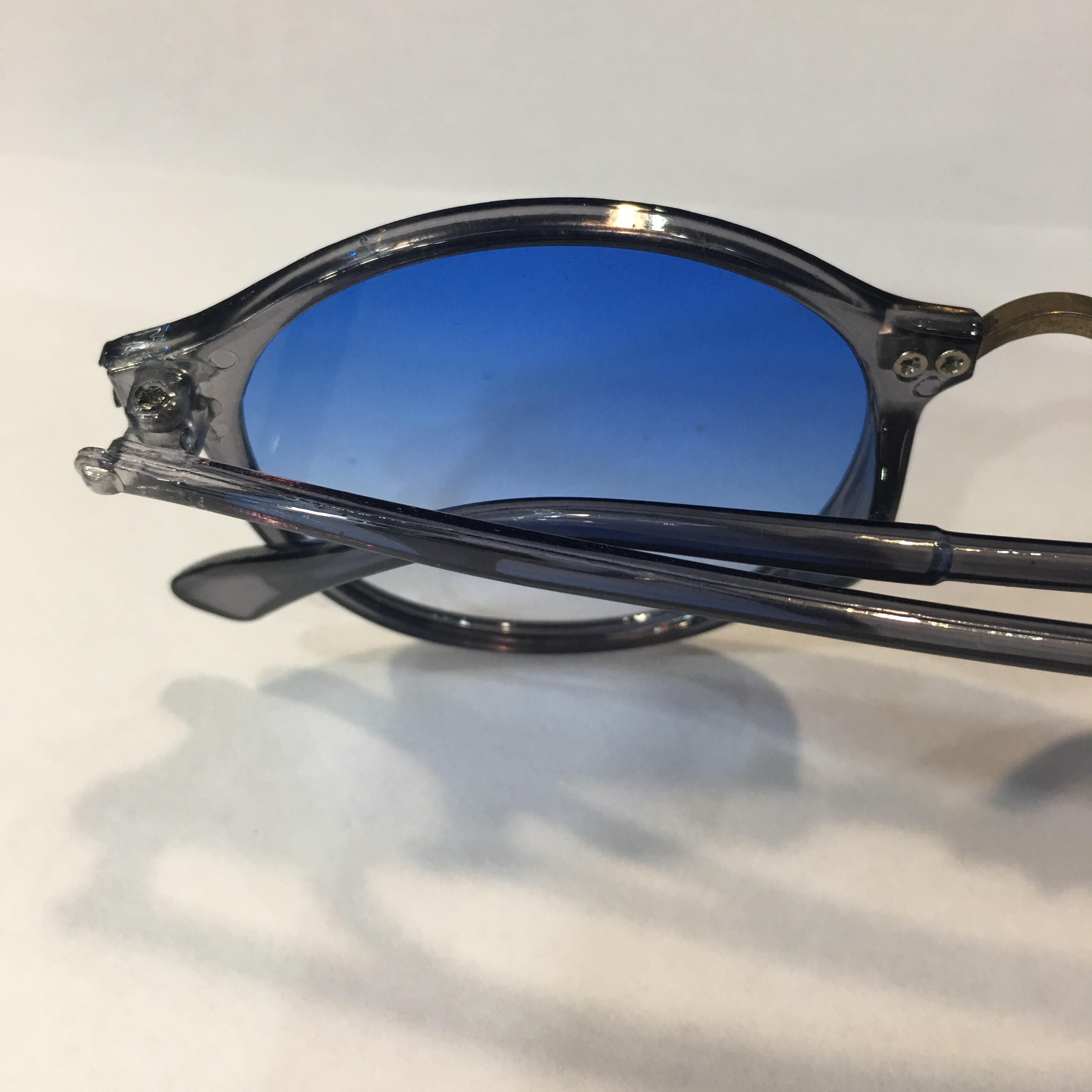 New Korean-style trendy UV-protective sunglasses for women, fashionable round face eye protection glasses Specification image