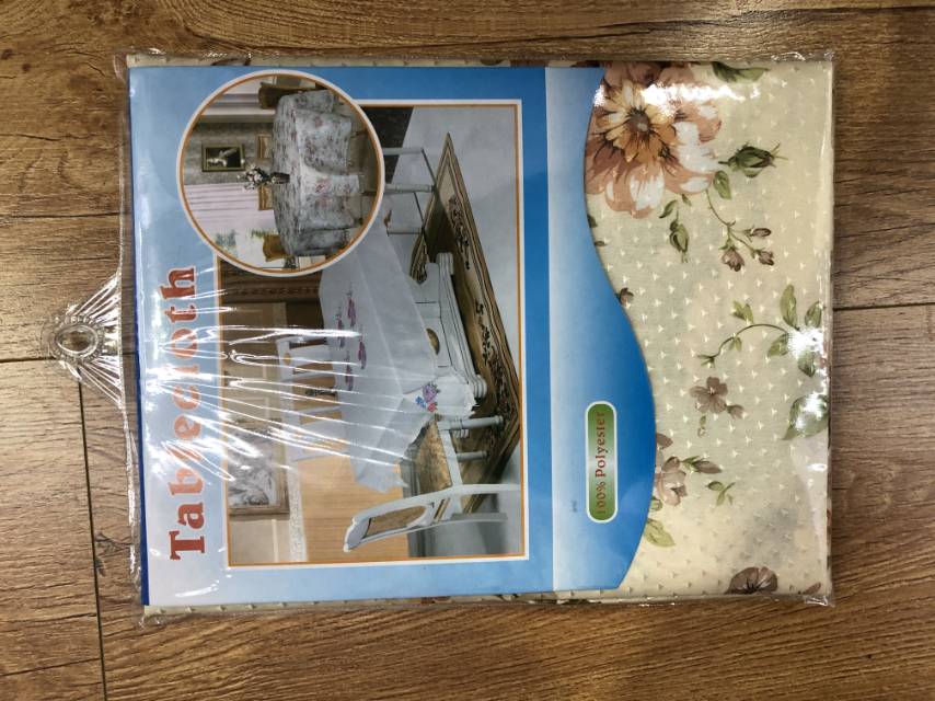 Tablecloth table cloth waterproof, oil proof, wash - free table mat rectangular household desk thumbnail