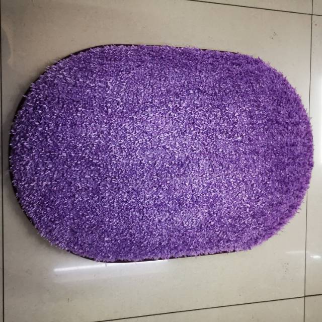 Door Mat Carpet Door Mat Absorbent Foot Mat Toilet Door Mat Bedroom Toilet Bathroom Non-Slip Mat Household
