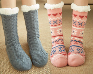 小腿袜女袜子中筒袜高筒袜堆堆袜纯韩国冬春棉袜