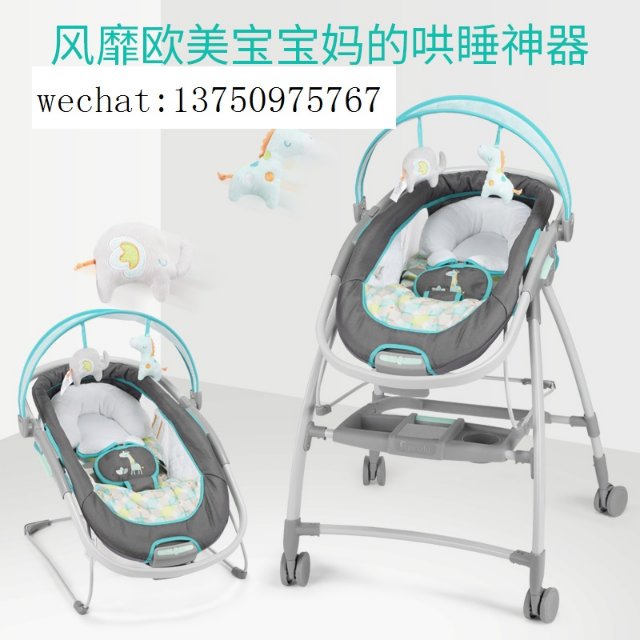 风靡欧美哄娃神器可折叠可变婴儿餐椅产品图