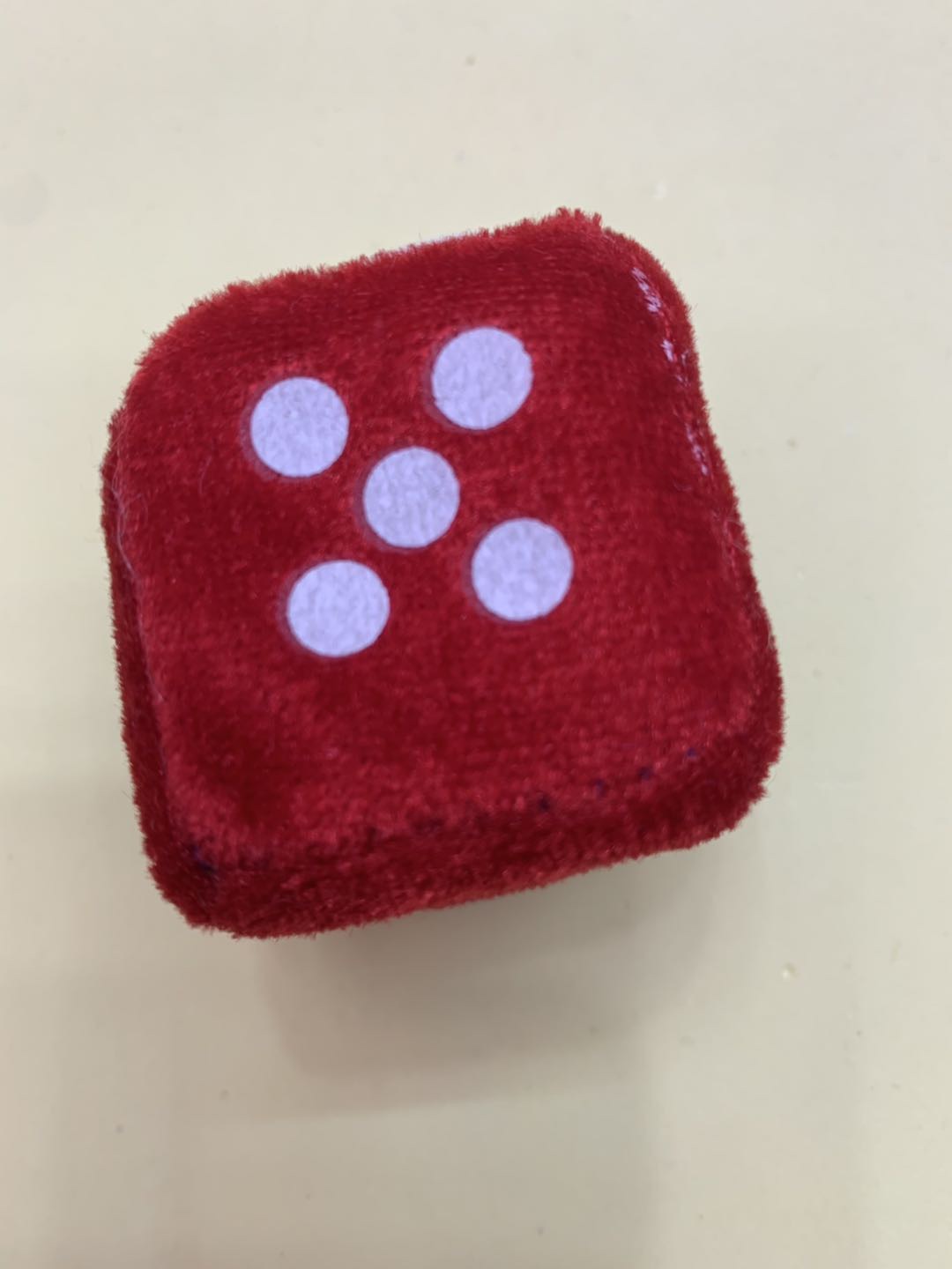 Creative cute dice digital educational AIDS children's bed toys