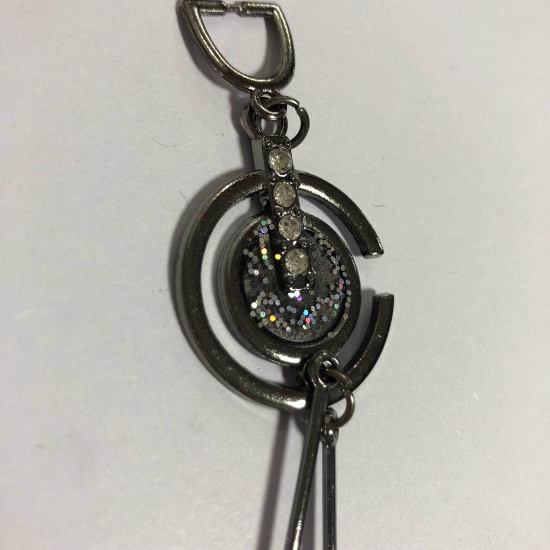 Manufacturers Direct Zinc Alloy Electroplated Rhinestones Hanging Ornaments details Picture