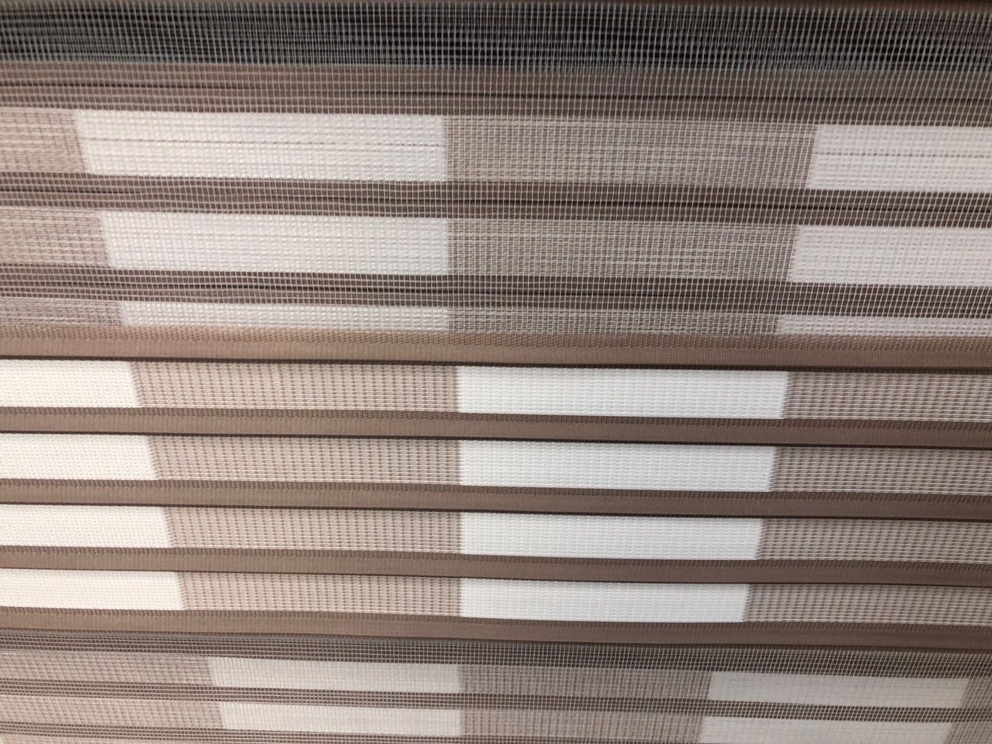 格子方块百叶调光客厅书房卷帘定制拉帘升降卷帘产品图