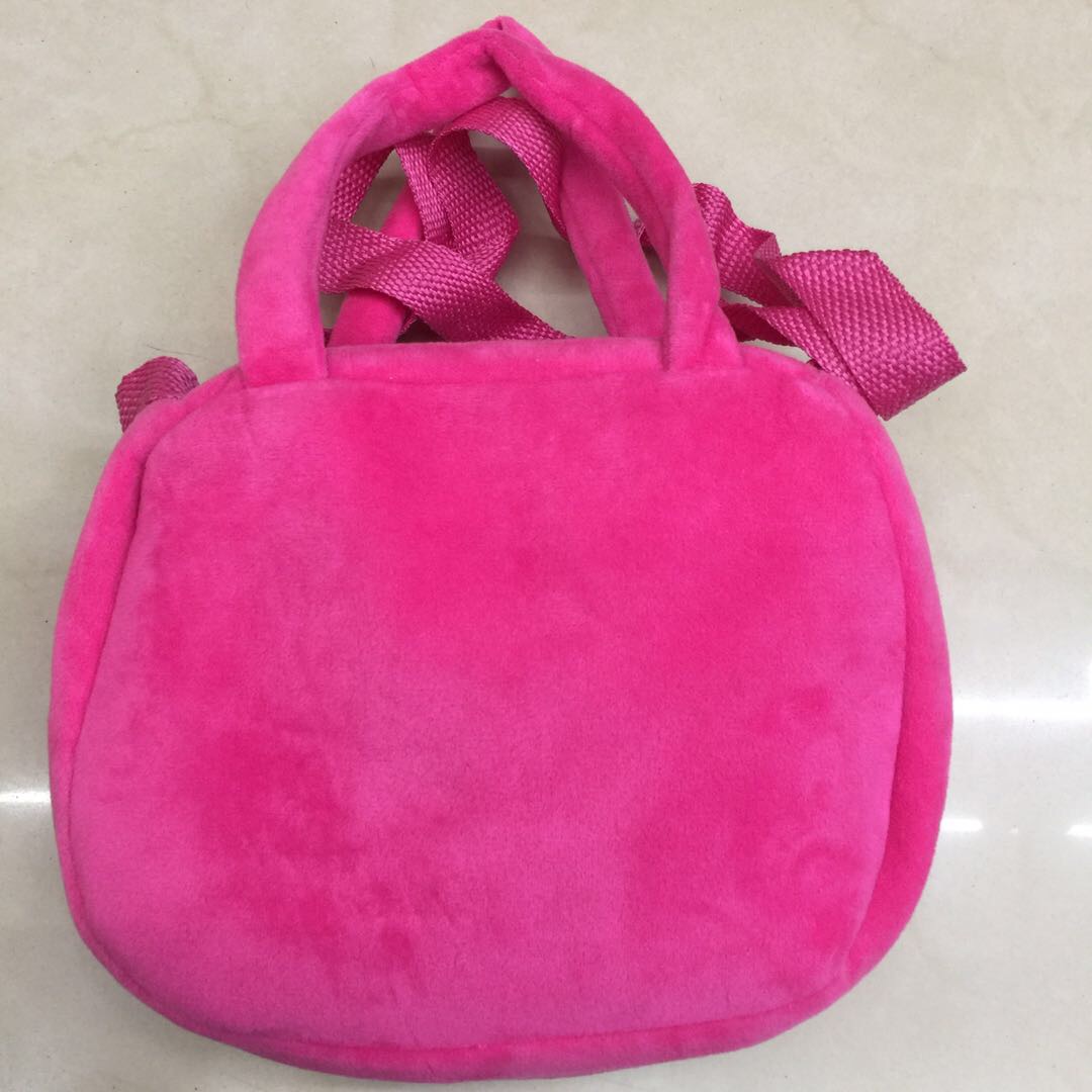 儿童包包男女童零钱包卡通单肩斜挎包可爱卡通毛绒小包细节图