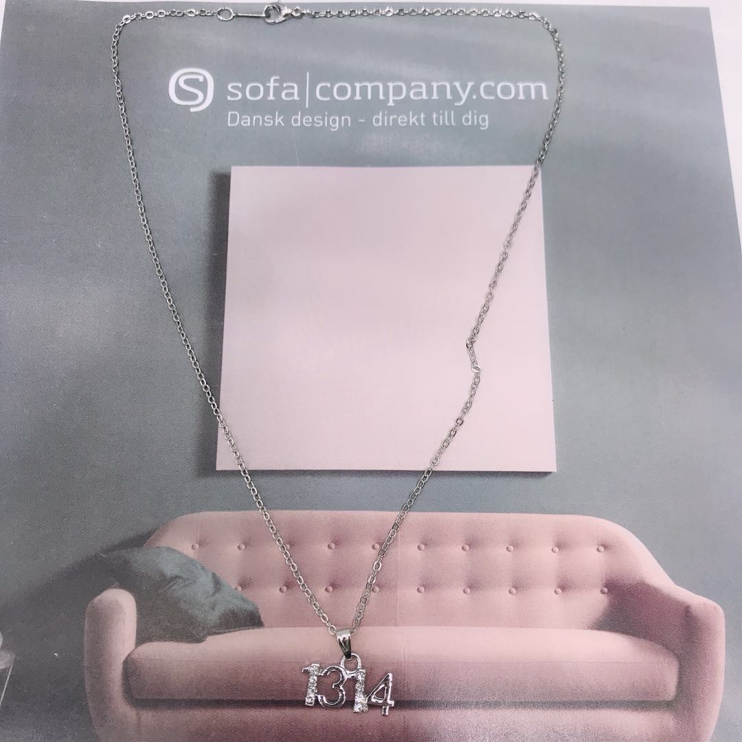 真爱誓言1314微镶钻石项链女韩版简约短款锁骨链