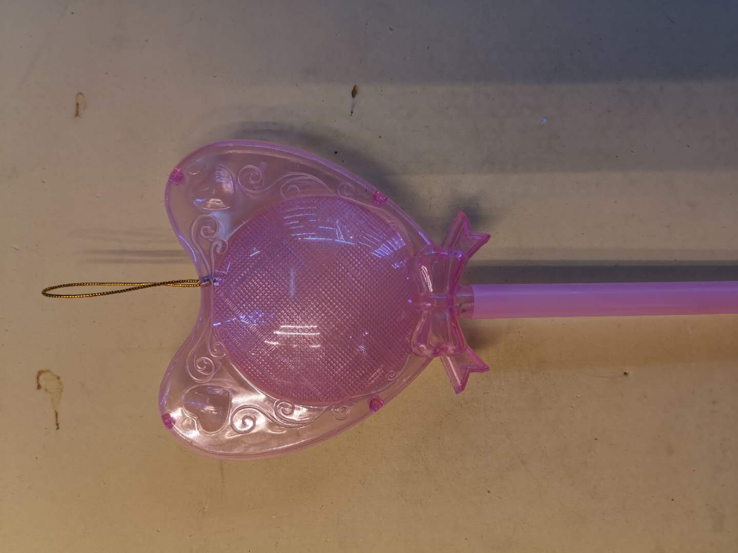 led fairy wand, glowing magic wand, flashing wand, children's toys, hot-selling gifts, hearts details Picture