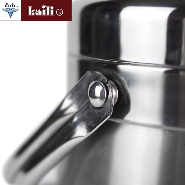 201 stainless steel portable insulated pot for students and office workers Specification image
