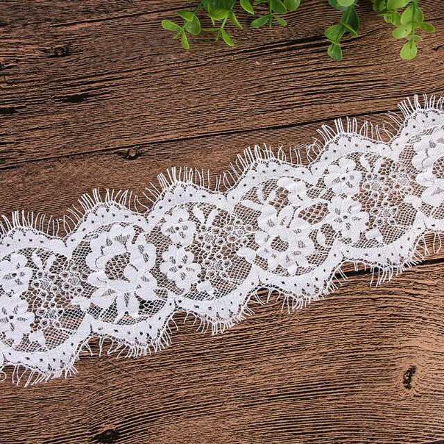 Fujian lace, lace fabric, lace clothing accessories, small eyelashes details Picture