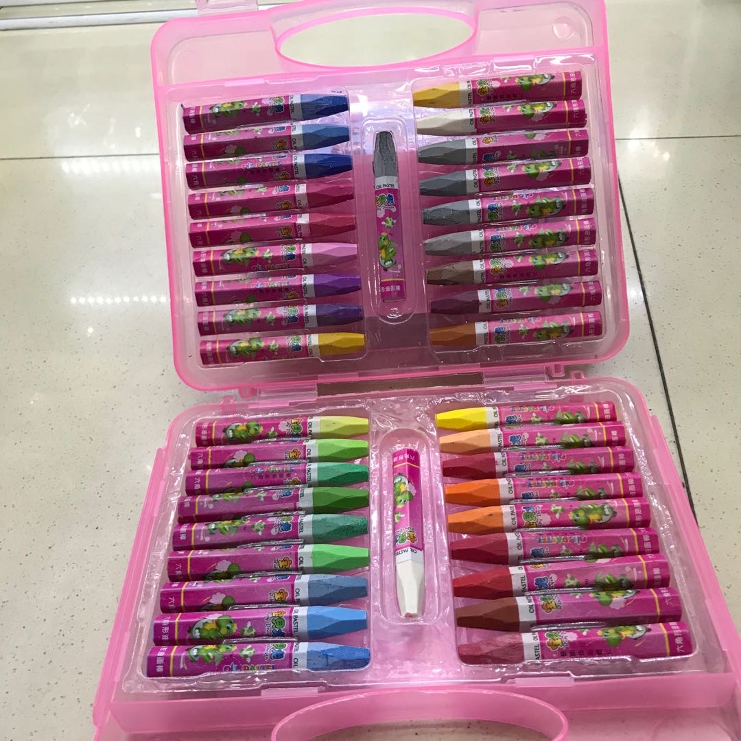 Dorixiang multi-specification oil pastels, children's drawing supplies, crayons, non-toxic and washable baby drawing pens details Picture