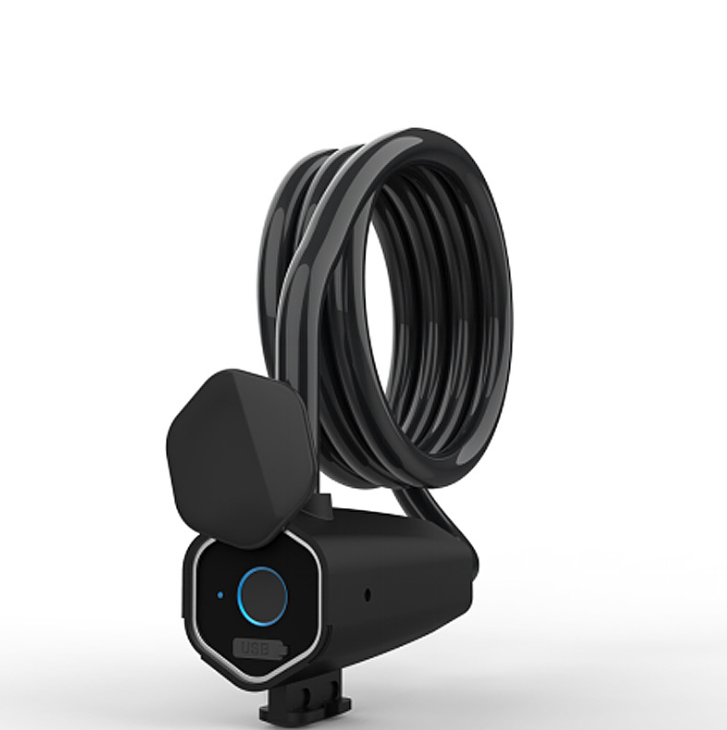 Yiwu good cargo W16 bloqueo de huellas digitales de motocicleta bloqueo de bicicleta a prueba de agua y seguridad Specification image