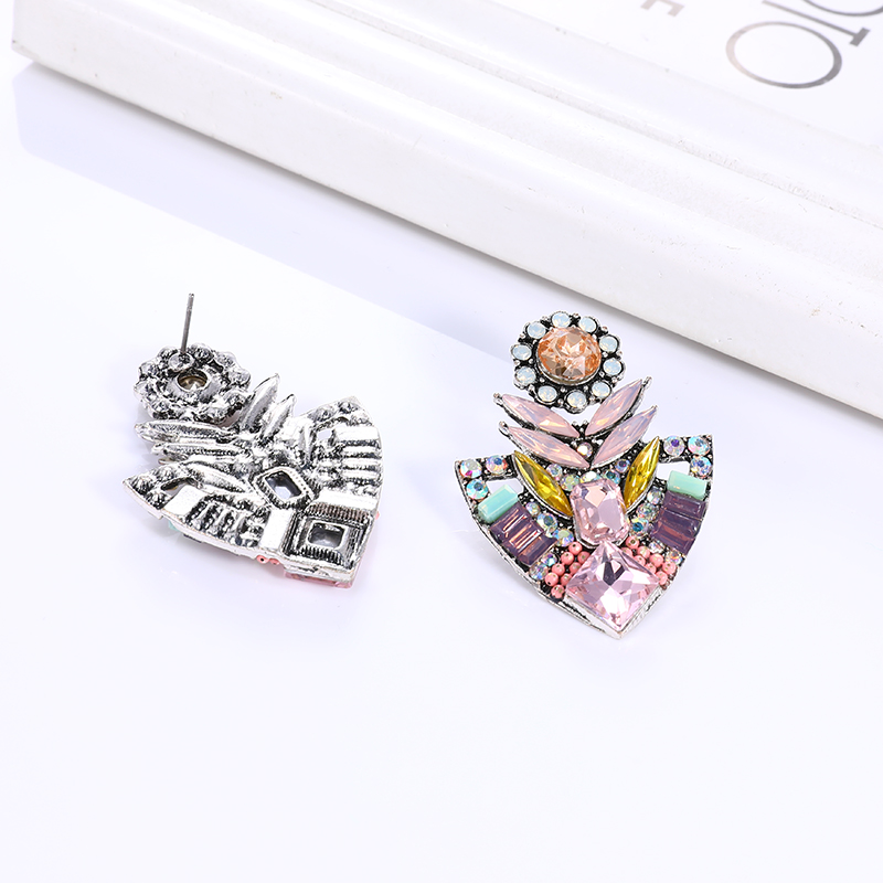 耳环2020年新款潮欧美网红气质复古港风典雅耳饰女