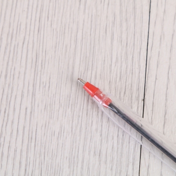 Lovely Creative South Korea Blue Oil Pen Very Fine Atomic Pen Student Office General Blue Ballpoint Pen Material Environmental Protection And Safety No Smell Specification drawing