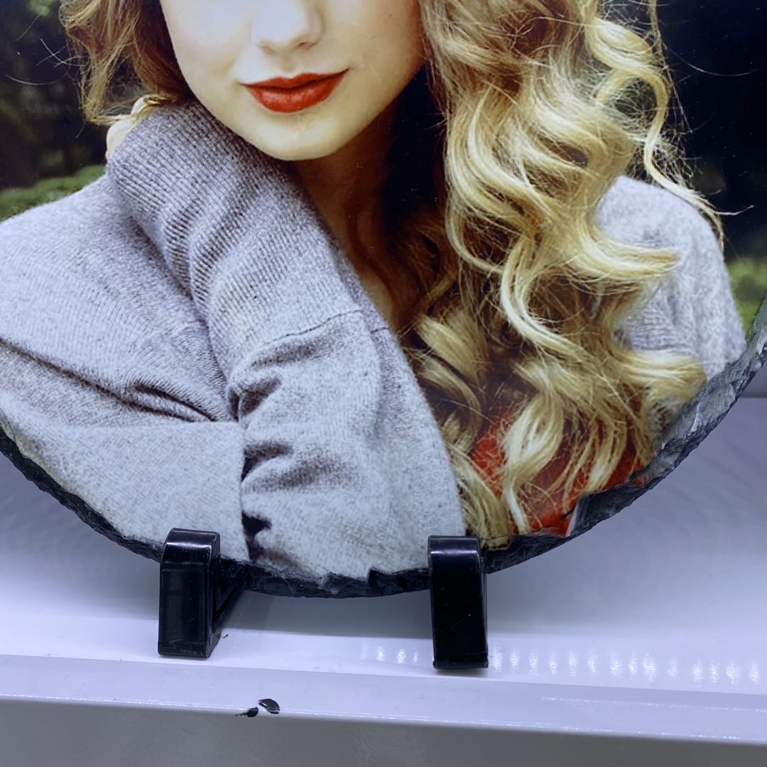 The granite circular decorative item stand is integrated Specification image