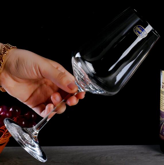 Crystalex Czech imported lead-free crystal wine glasses, red wine glasses, goblets, champagne glasses 40753/560 Home essentials, life artworks details Picture