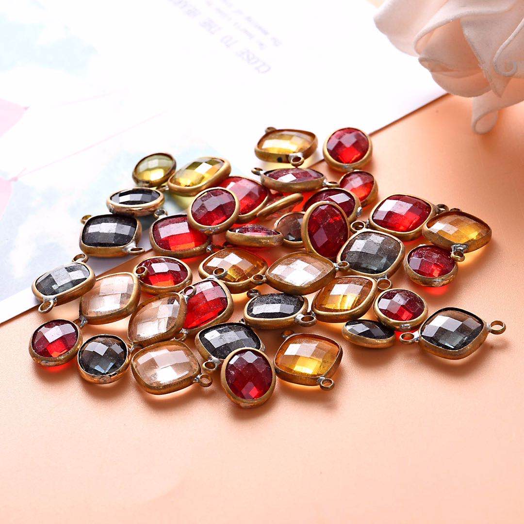 热卖diy饰品配件包边项链耳环吊坠手工材料服装配件适用于各种耳坠饰品配件图