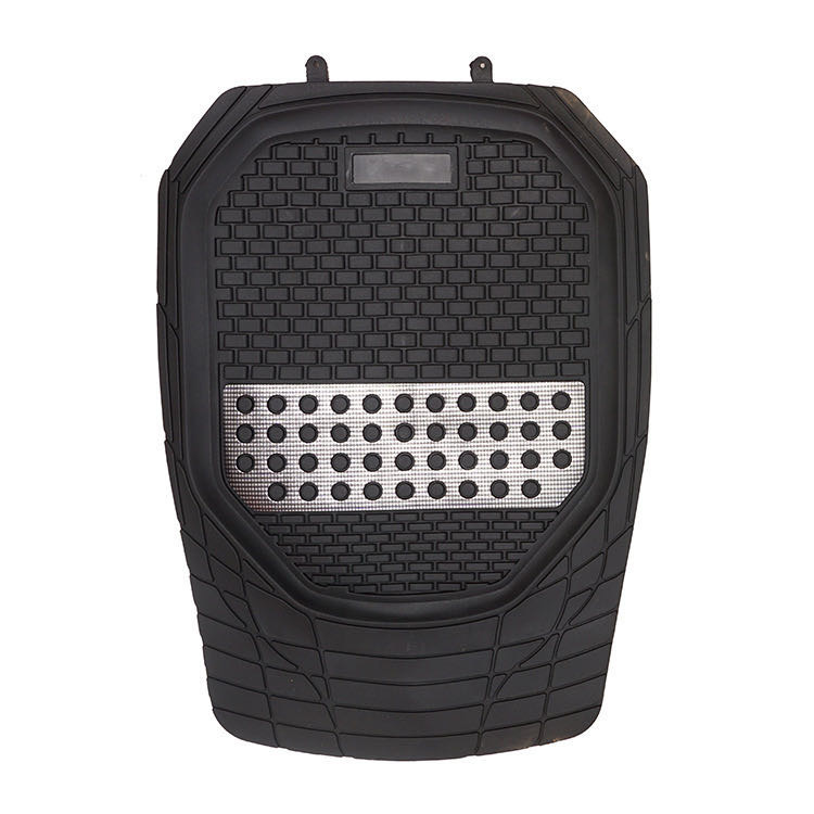 Environmentally friendly PVC plastic floor MATS for automobiles, universal waterproof transparent floor MATS for cars, plastic rubber latex floor MATS details Picture