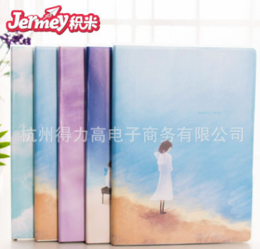 The number of pages of the Jimi pvc cover soft copy notebook is 68