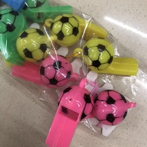 儿童足球塑料口哨小哨子裁判口哨声觉训练助威用品玩具口哨