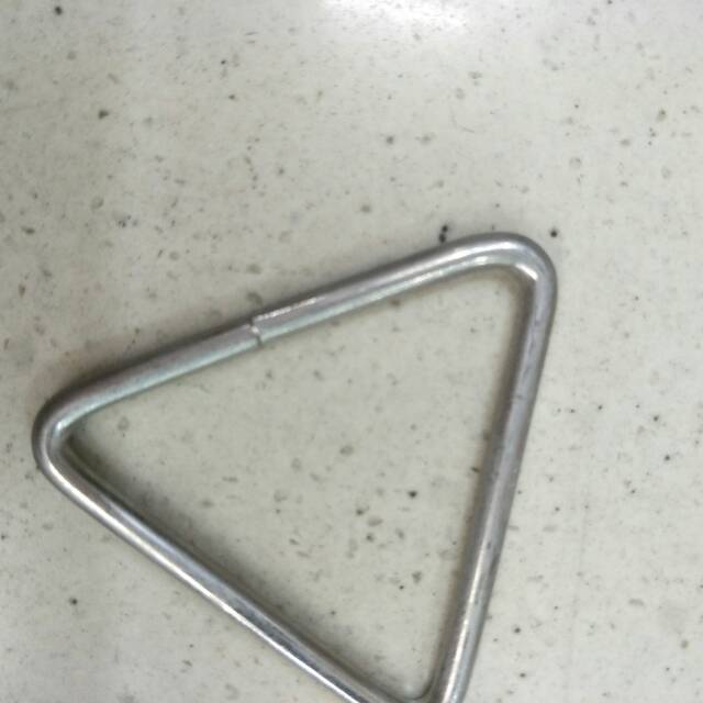 通用合金电镀三角扣金属服装扣箱包配饰连接环细节图