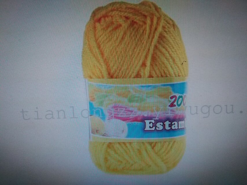 Wholesale manufacturer of high-quality acrylic yarn, single-color yarn for new sweaters and clothing Specification image