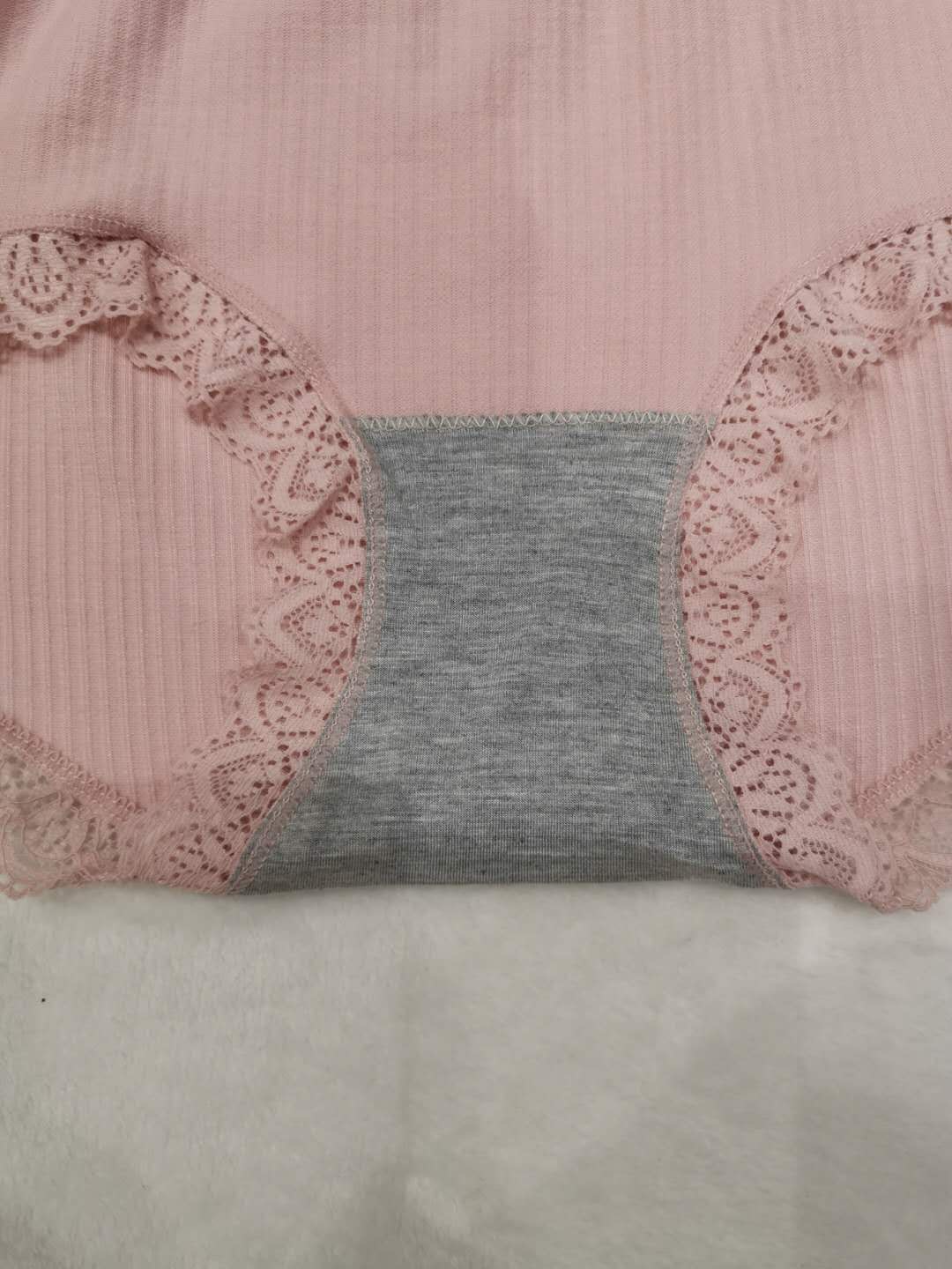 Women's Underwear Pure Cotton Anti-Bacterial Crotch No Marks Sexy Girl Birthday Cute Breathable Women's Triangle Shorts Head Vent Specification drawing