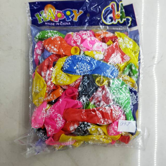 Printed balloon children's entertainment toys