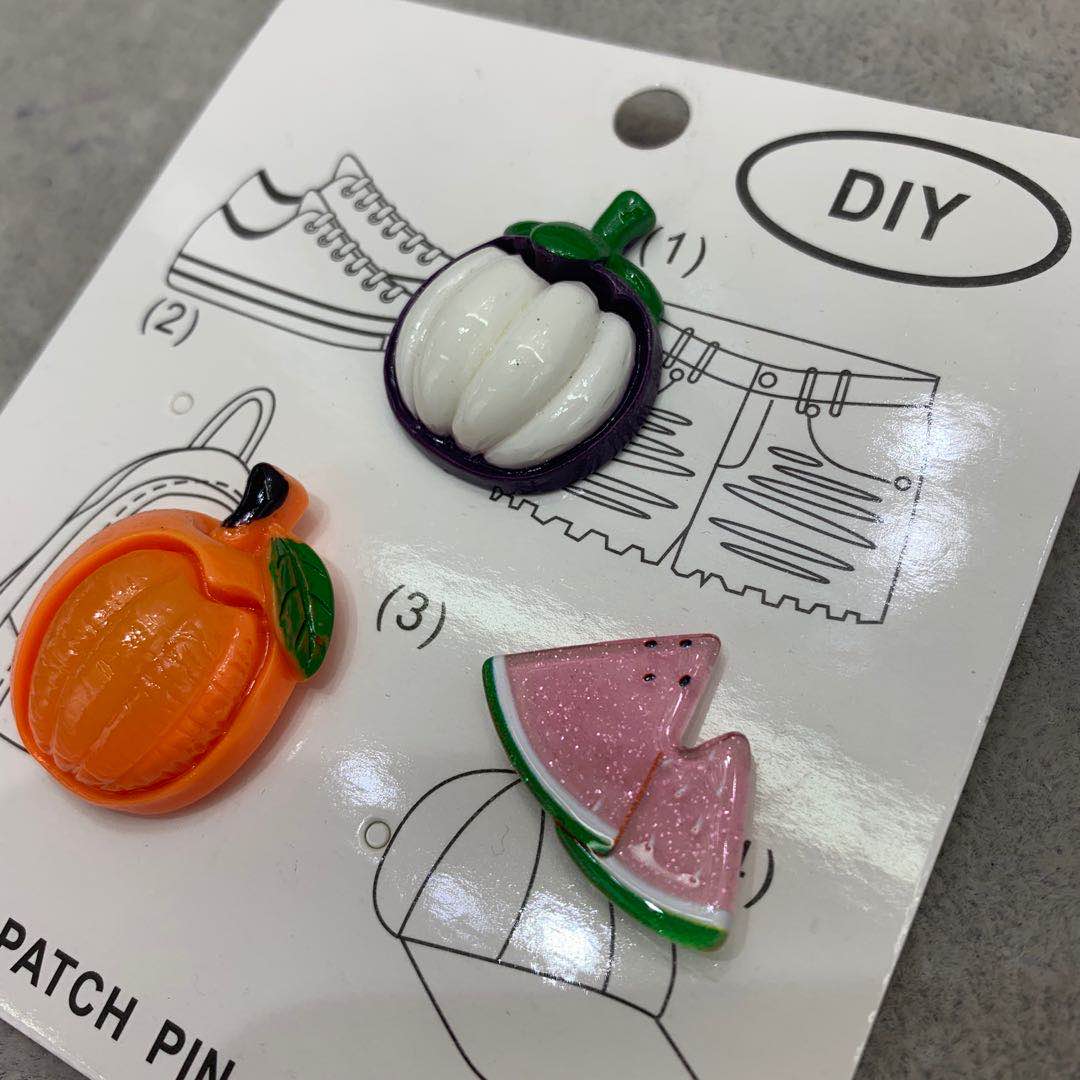 Watermelon fruit hairpin, cute children and little girls, bright acrylic headband Specification image