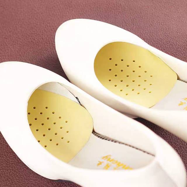 Rubber half-size anti-slip insole, latex front foot pad, breathable and thickened front half pad details Picture