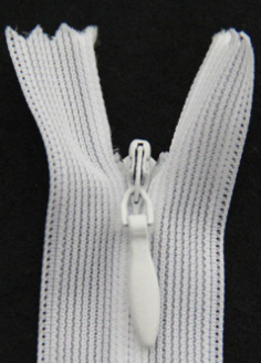 工厂直销！隐形拉链 拉头水滴片 25cm 现货齐全