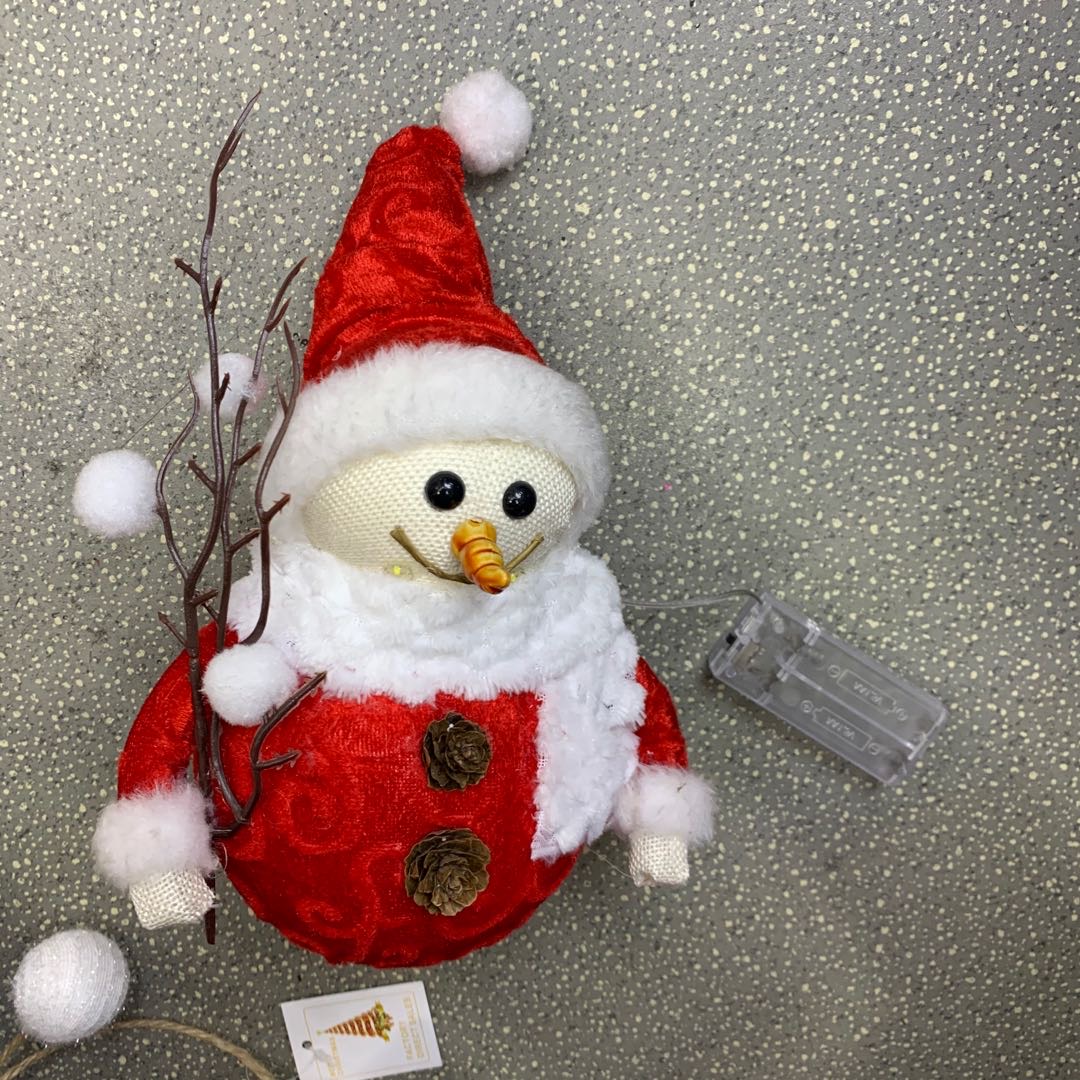 Christmas presents Christmas decorations Christmas snowman LED tabletop decorations Christmas presents thumbnail
