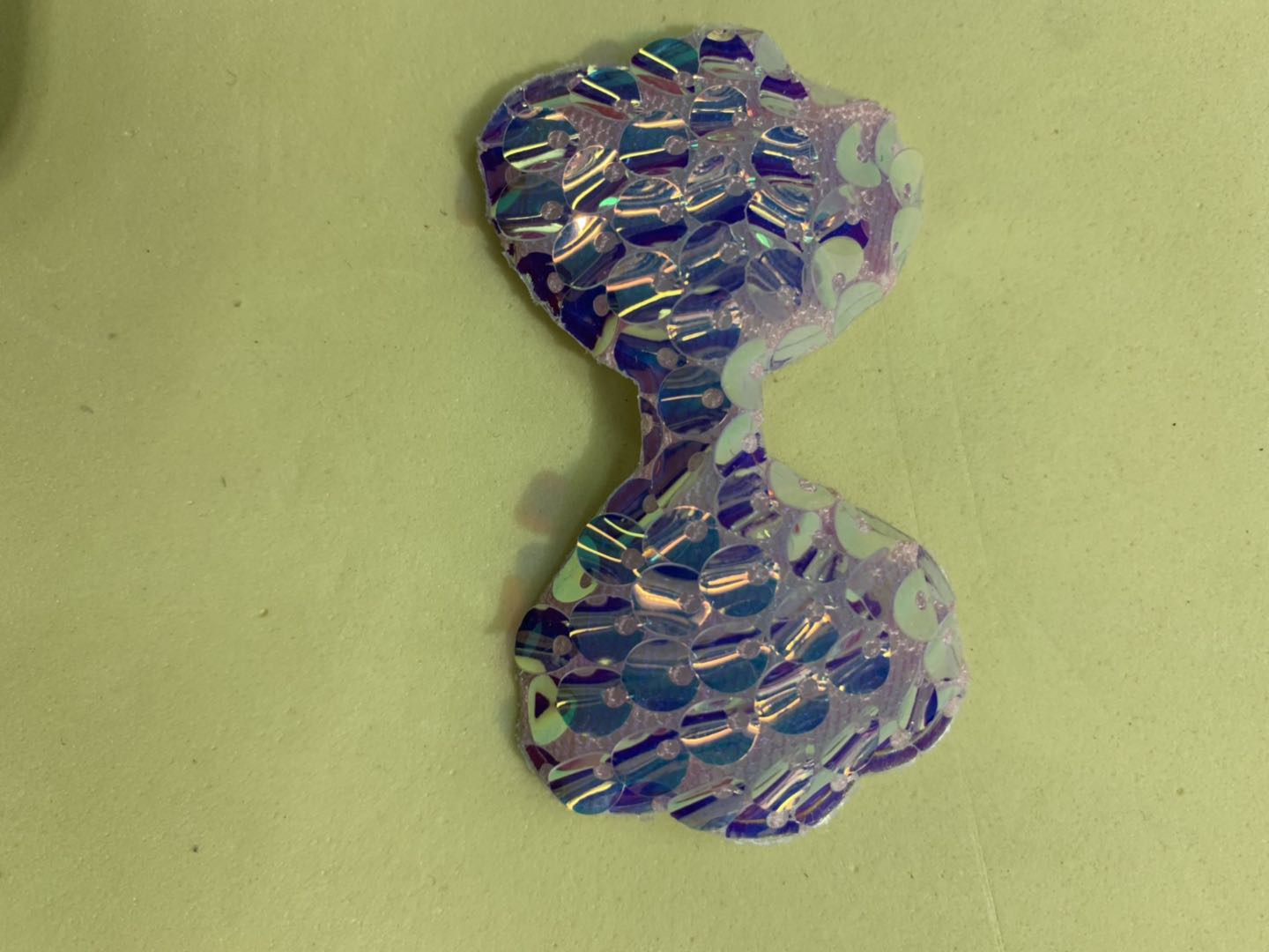 弯亮片冲波浪蝴蝶结发饰服饰搭配工艺装饰配件