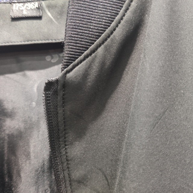 A middle-aged man's jacket, dad's spring casual coat, jacquard baseball collar details Picture