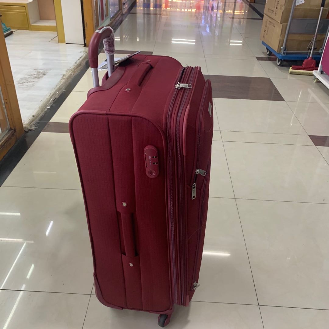 B082行李箱超大容量牛津布拉杆箱女学生密码箱 三件套20-24-28寸细节图