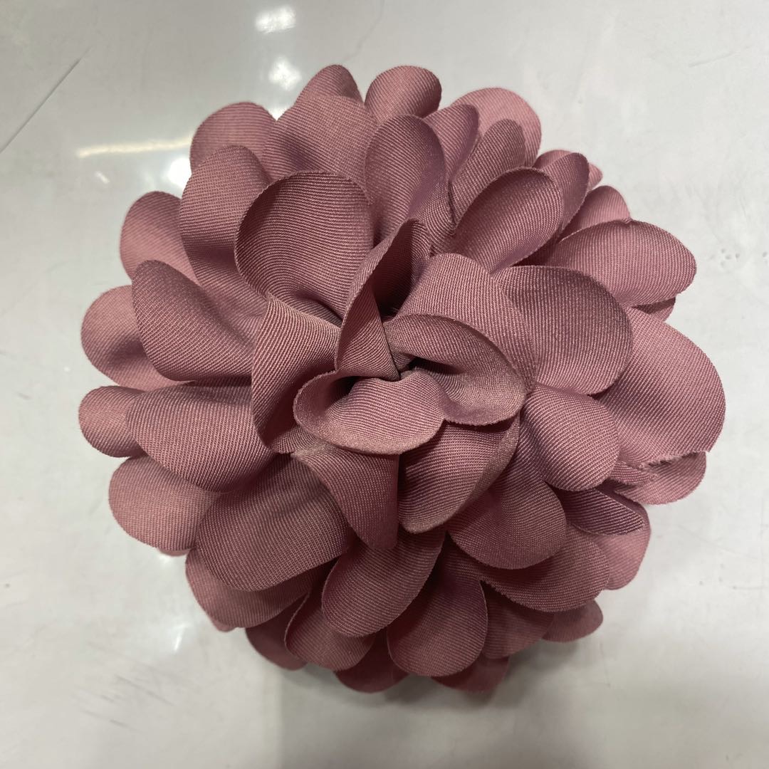 A hot new large pink round petal cloth lady's claw flower thumbnail