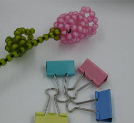 25MM color long-tail clip binding clip ticket clip binding file clip Specification image