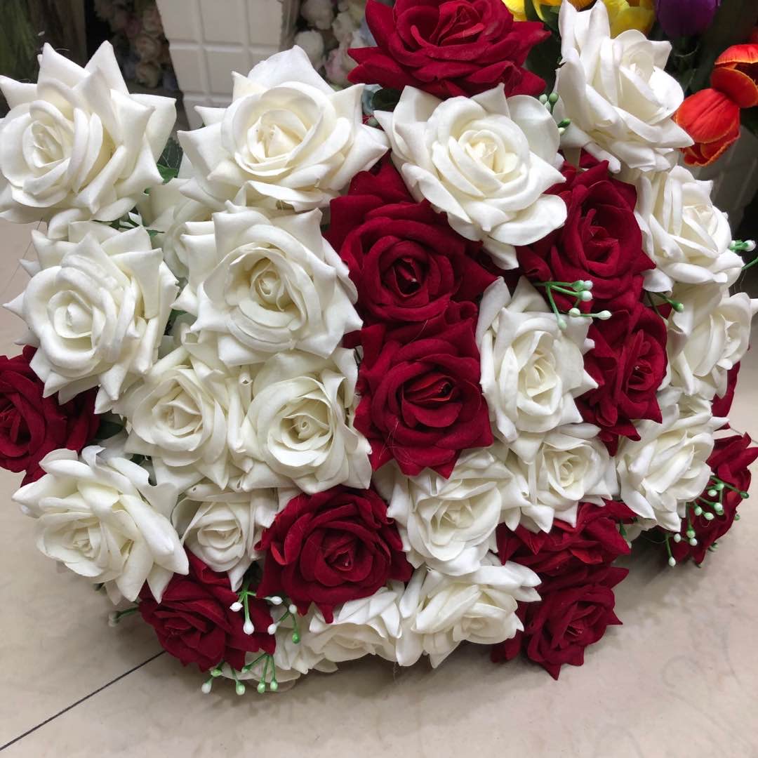 仿真花肥皂花香皂花角玫瑰花