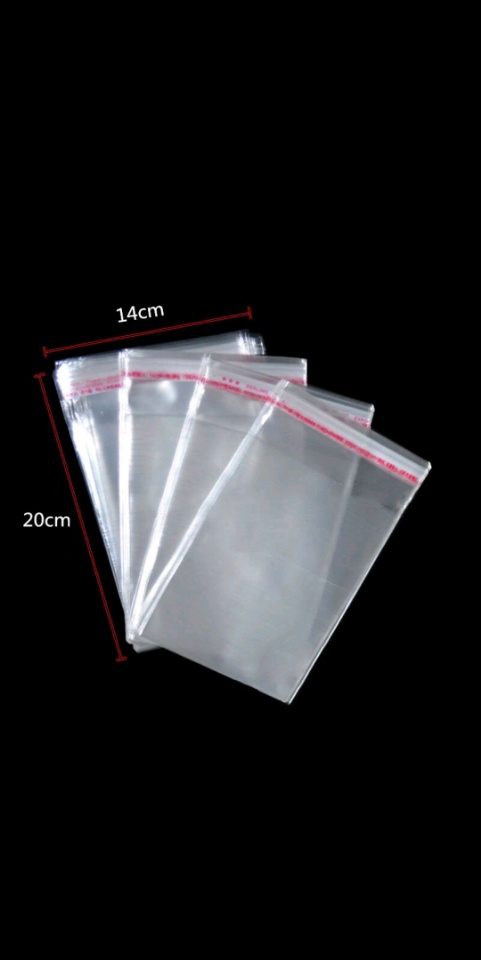 Wholesale of OPP bags, plastic self-adhesive bags and transparent bags in stock
