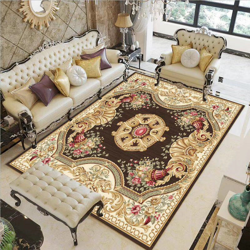 欧式客厅卧室用超柔迪拜毯地毯礼拜毯详情图3
