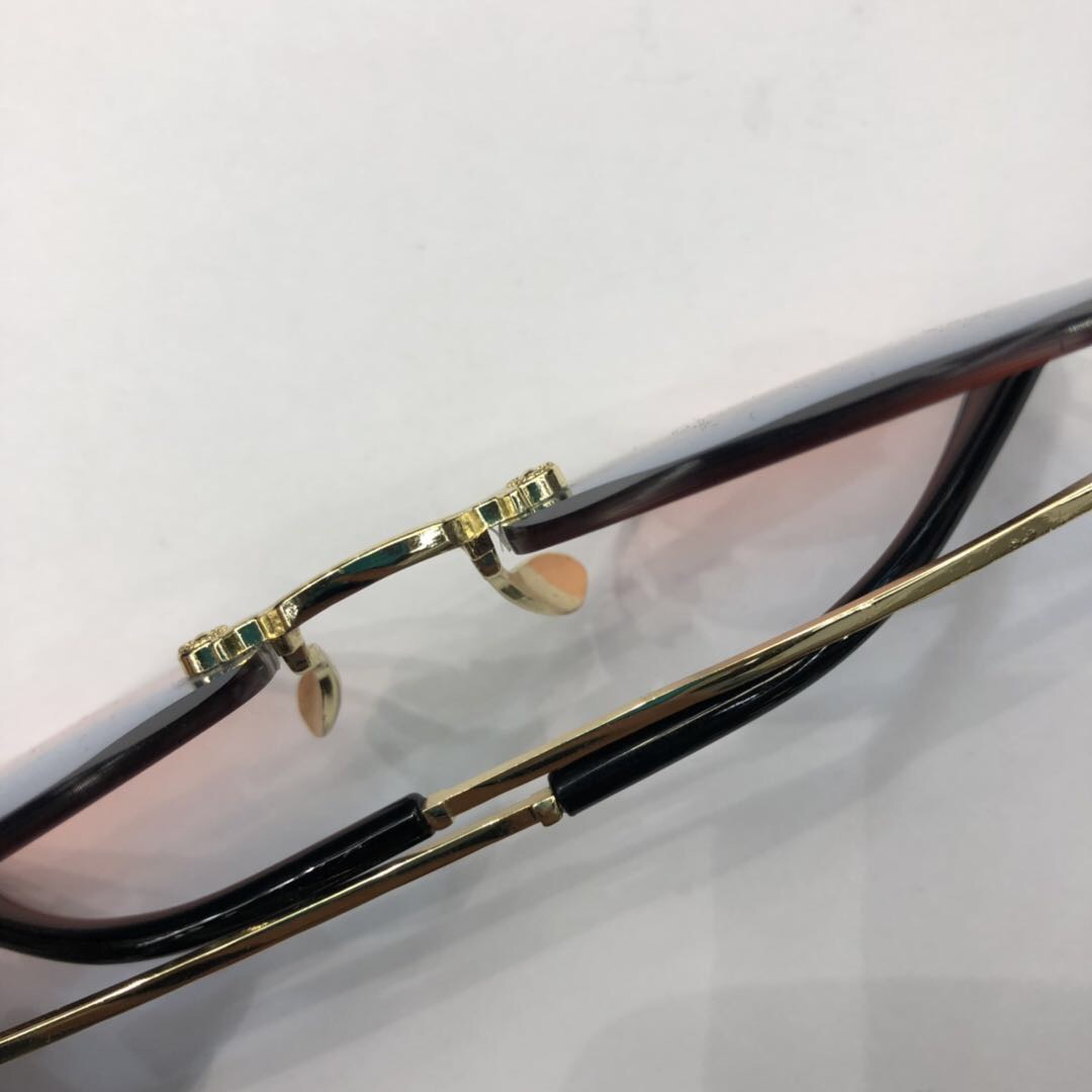 New product factory direct sales of spring and summer gradient color sunglasses and sunshades details Picture