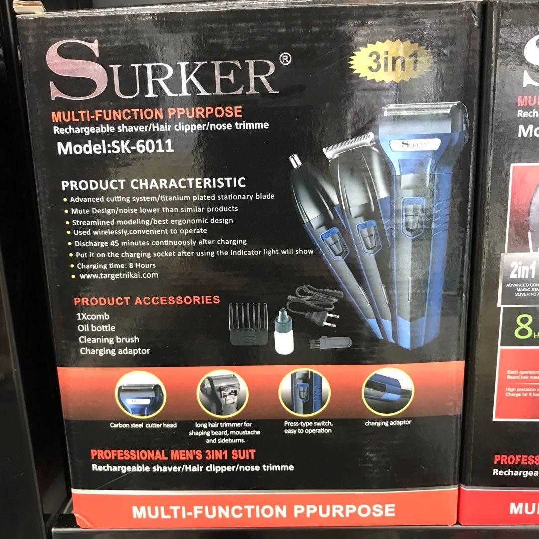 6011 High-power and high-horsepower three-in-one Razor and shaver details Picture